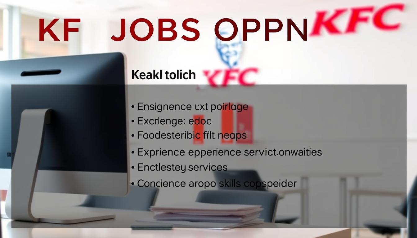 KFC positions, KFC application, restaurant jobs, KFC hiring